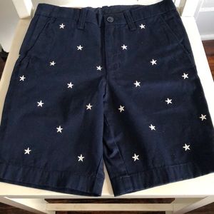 Crewcuts Navy star shorts